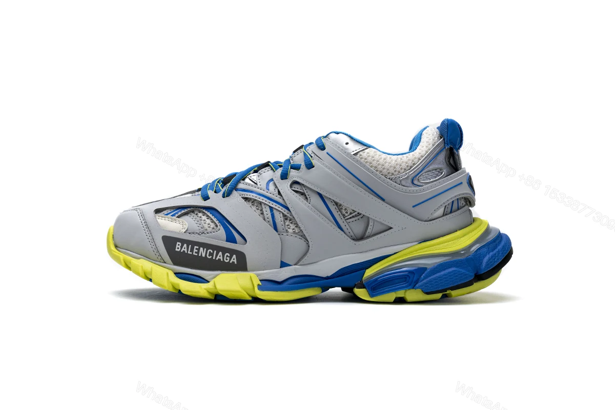 View 11 of Balenciaga Track Grey Blue Yellow 542023 W1GB9 6509