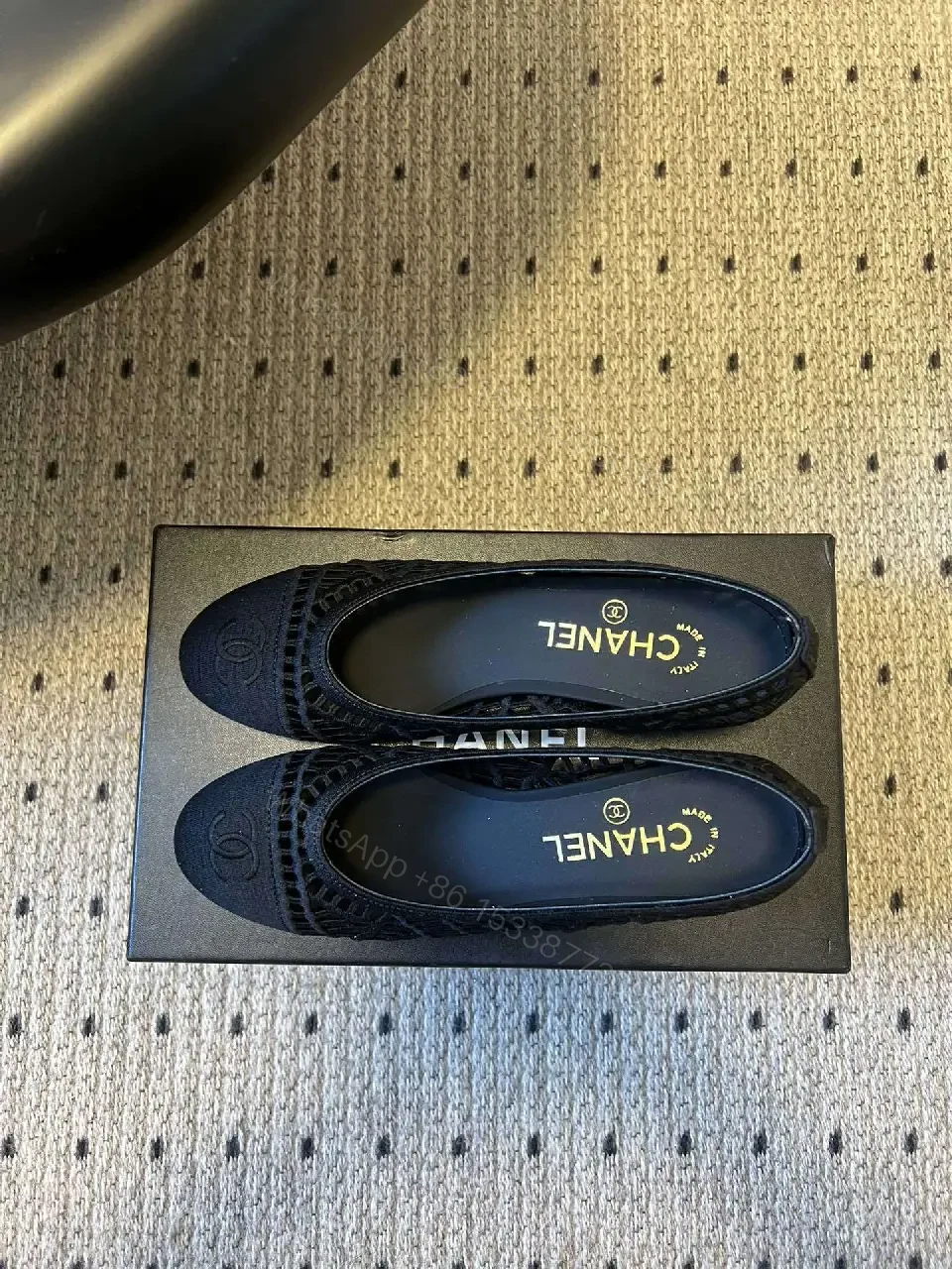 View 7 of Lace-Overlay Ballet Flats: Subtle Texture, All-Day Comfort