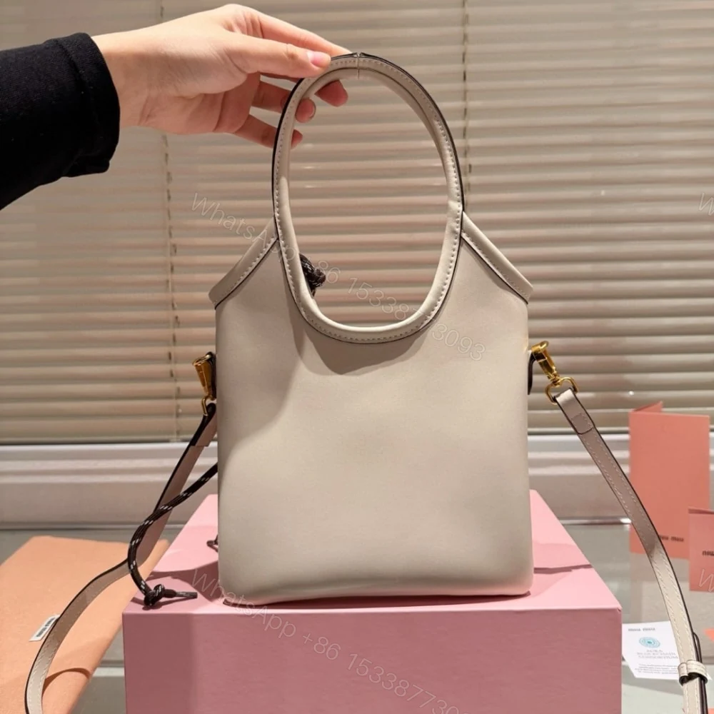 View 3 of MIUMIU IVY BAG CHALK WHITE 20CM