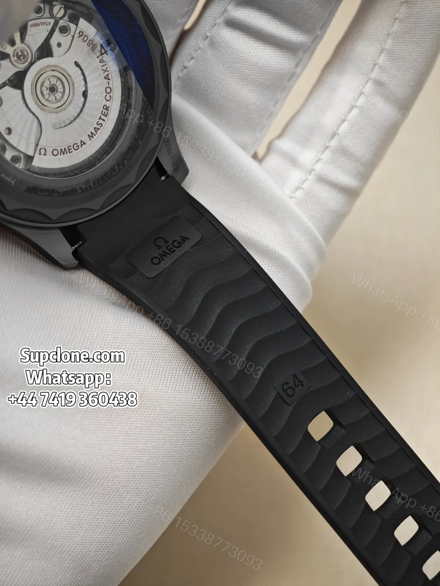 View 17 of Omega Super Clone Seamaster Diver 300M 43.5MM 210.92.44.20.01.003