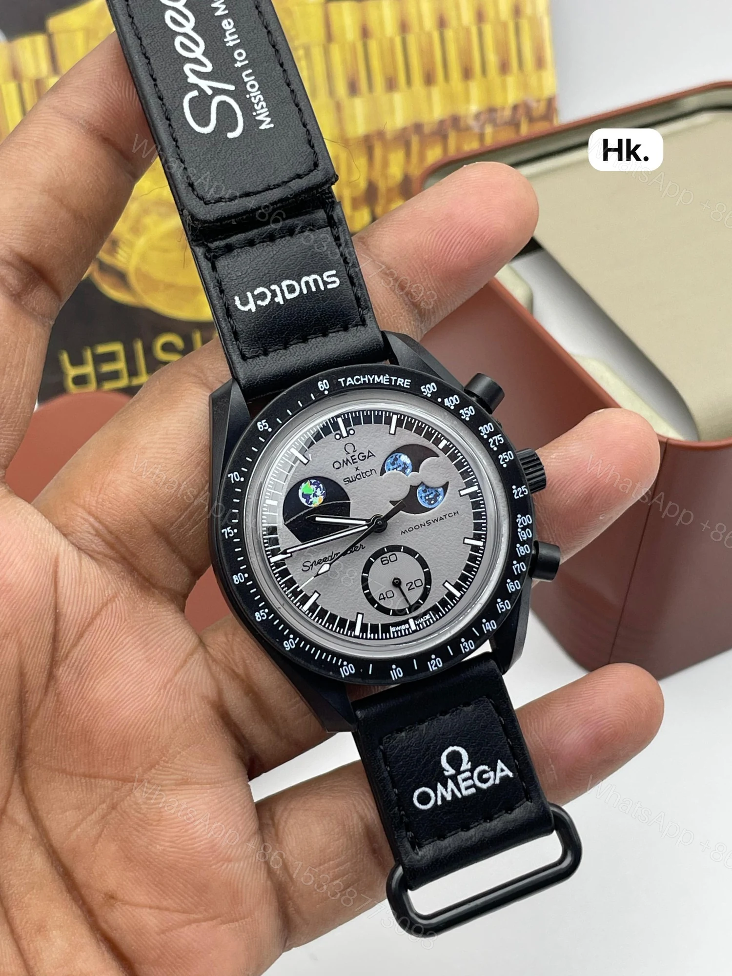 View 6 of FIRST COPY Omega x Swatch Speedmaster Watch
