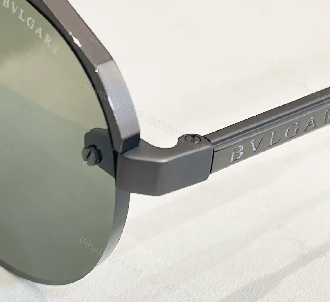 View 8 of Gunmetal Aviator Sunglasses: Polarized, Lightweight Stainless Steel Shades