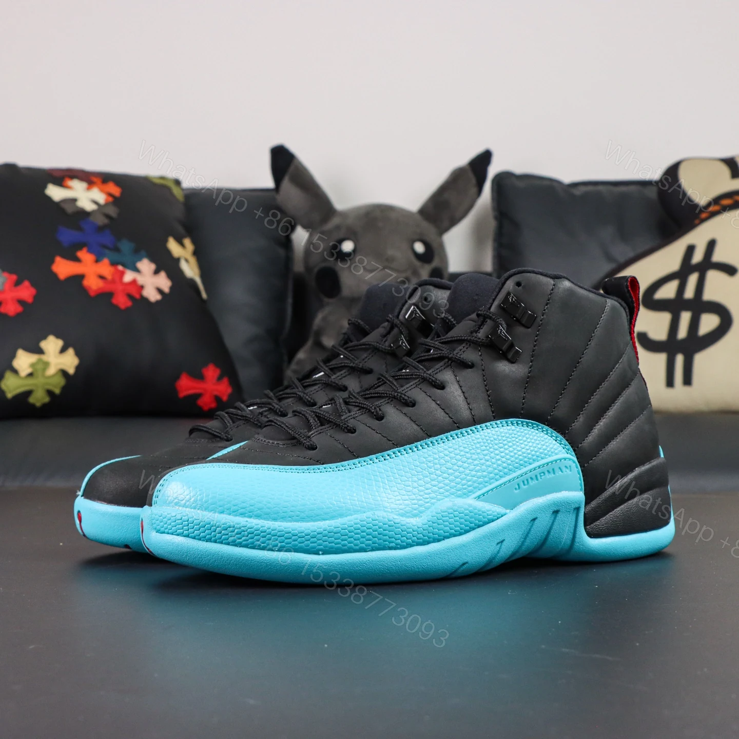 View 8 of Air Jordan 12 “Gamma Blue” Reps