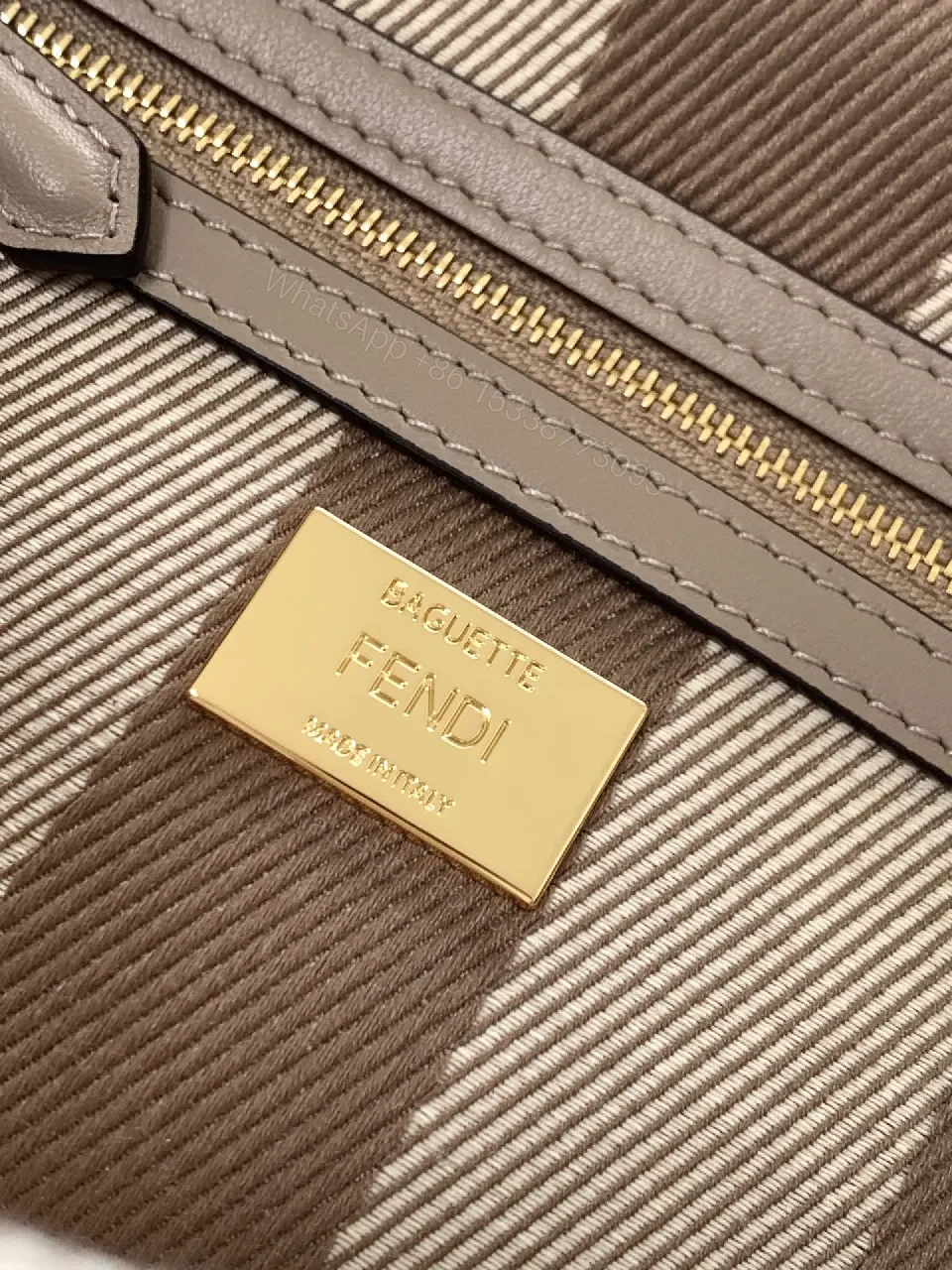 View 3 of Chic Monogram Crossbody with Gold Hardware Bag