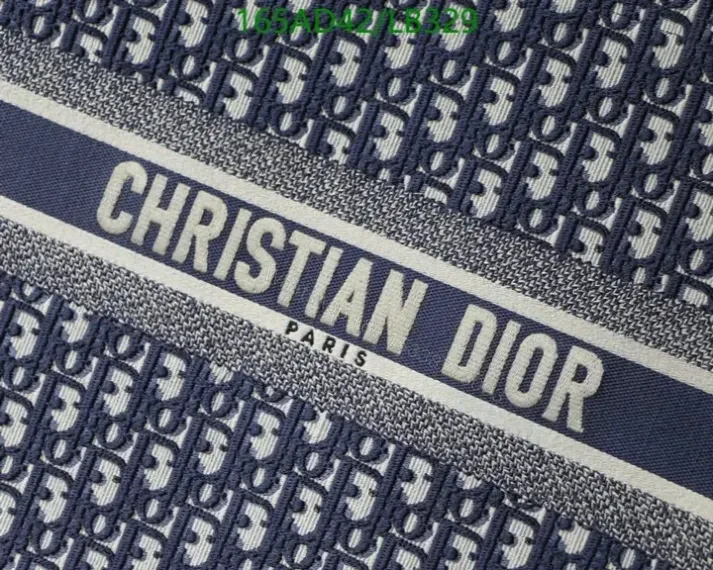 View 21 of Large Replica Dior Book Tote Handbag in Embroidered Canvas HKL478