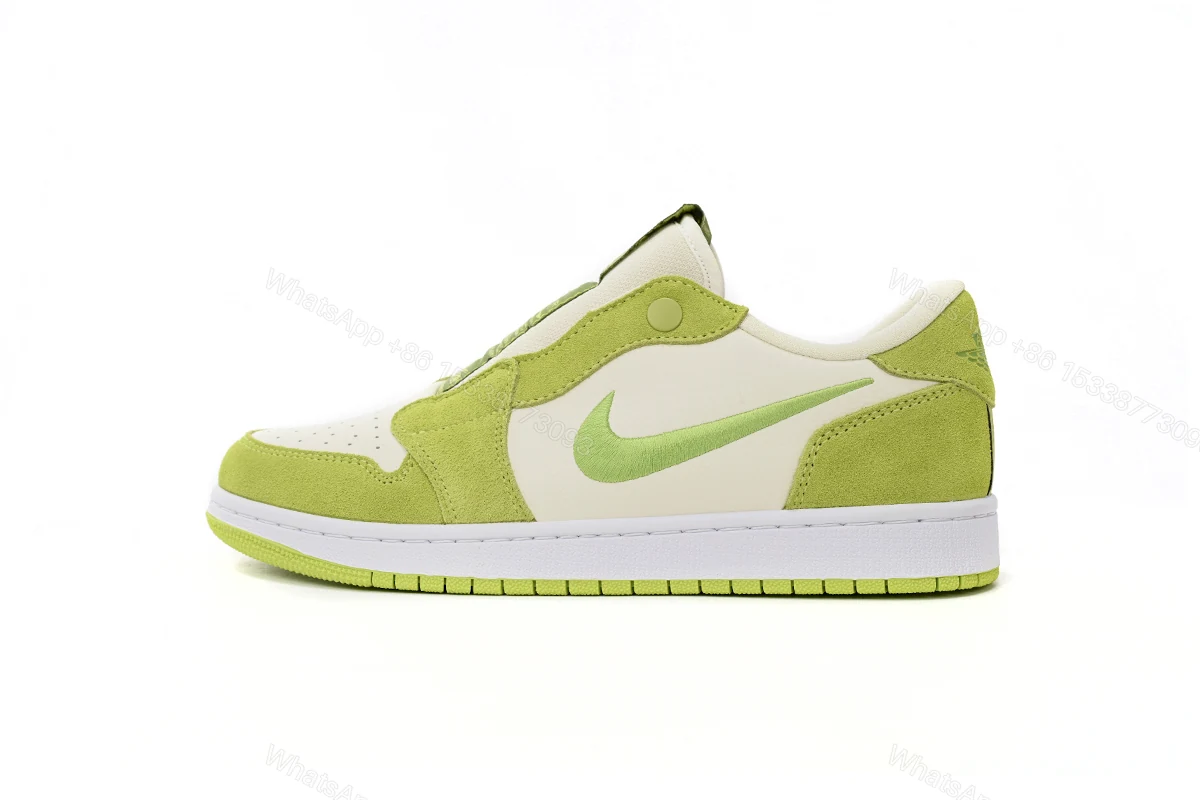 View 9 of Air Jordan 1 Low Green Apple AV3918-198