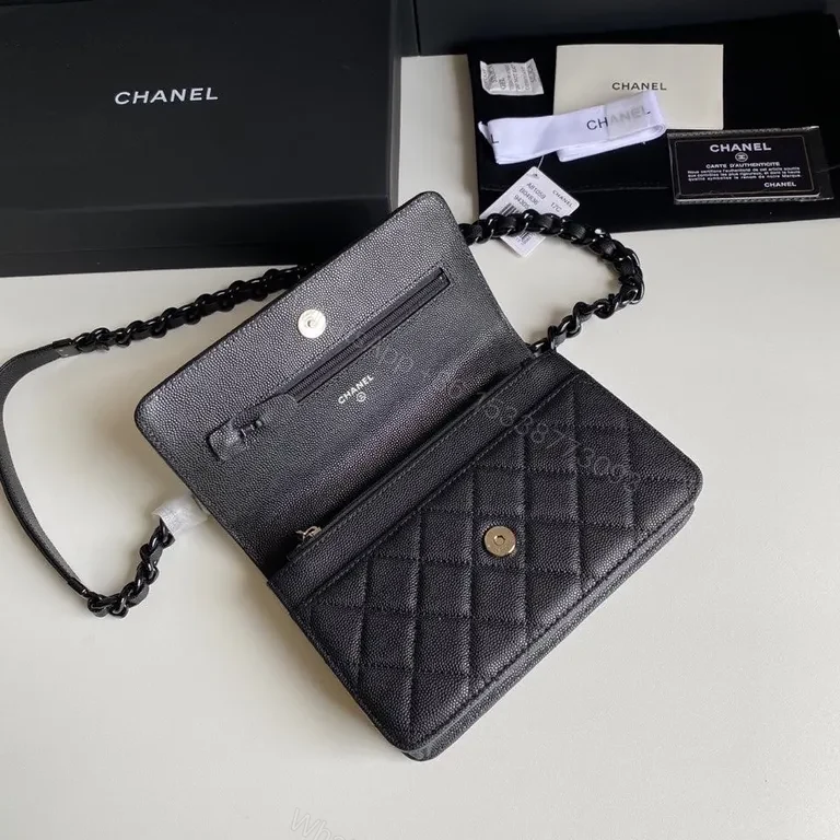 View 5 of Chanel-Inspired Quilted Leather Crossbody: Luxe Everyday Bag
