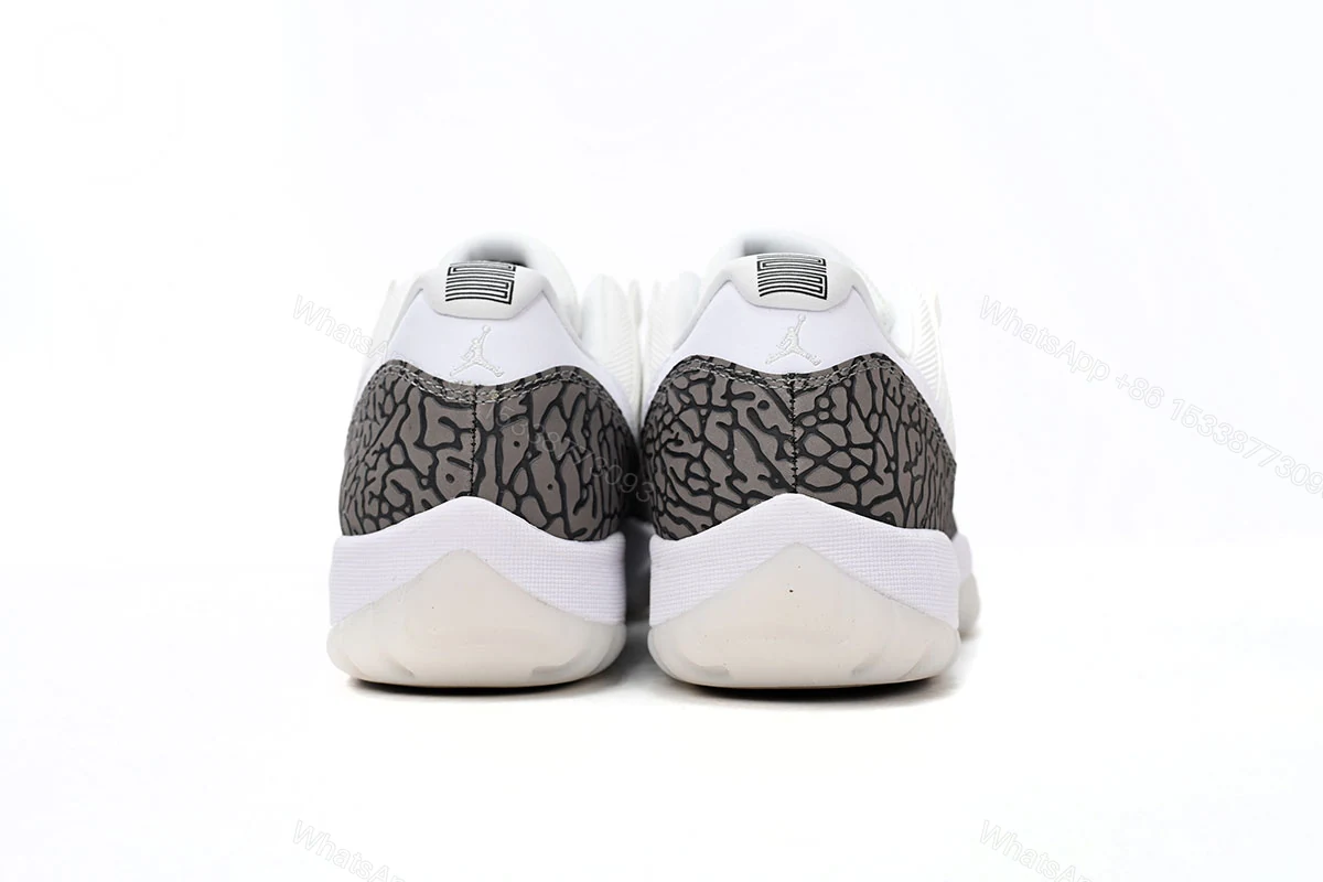 View 3 of Air Jordan 11 Retro Low “Cement Grey” AV2187-140