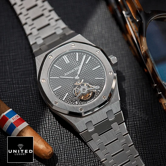 View 7 of Royal Oak Tourbillon Black Replica