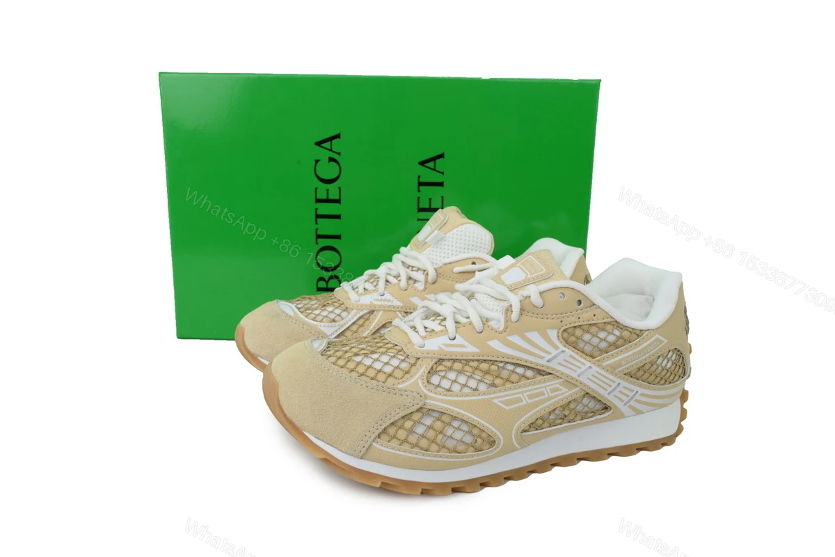 View 5 of Bottega Veneta Orbit Beige