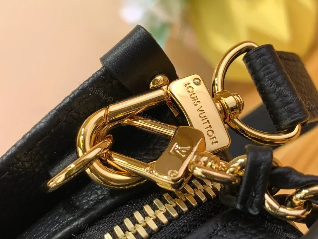 View 2 of Louis Vuitton LV On The Go Mini Replica Black Handbags 25x13x10cm