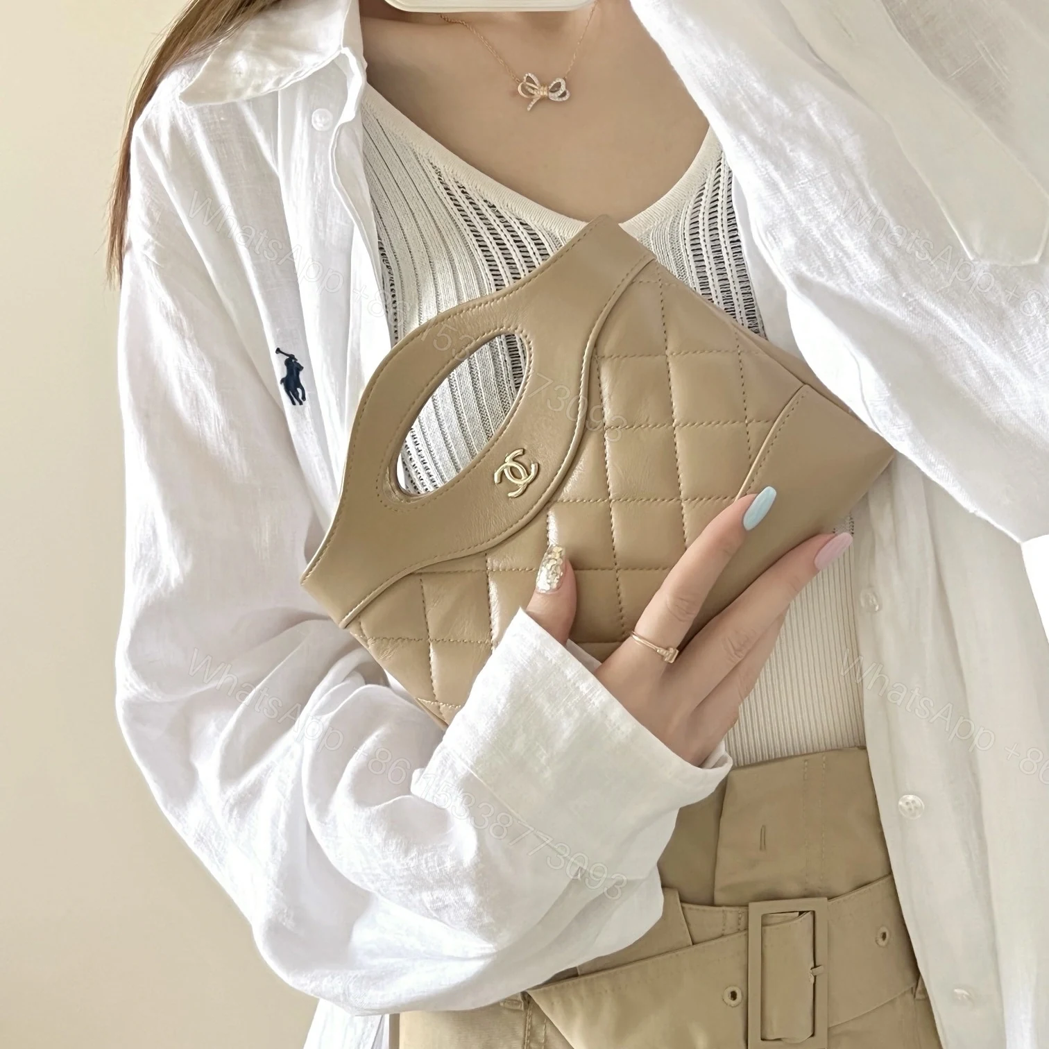 View 17 of 高仿Chanel*24S春夏系列AP3656單肩包棕色免檢版