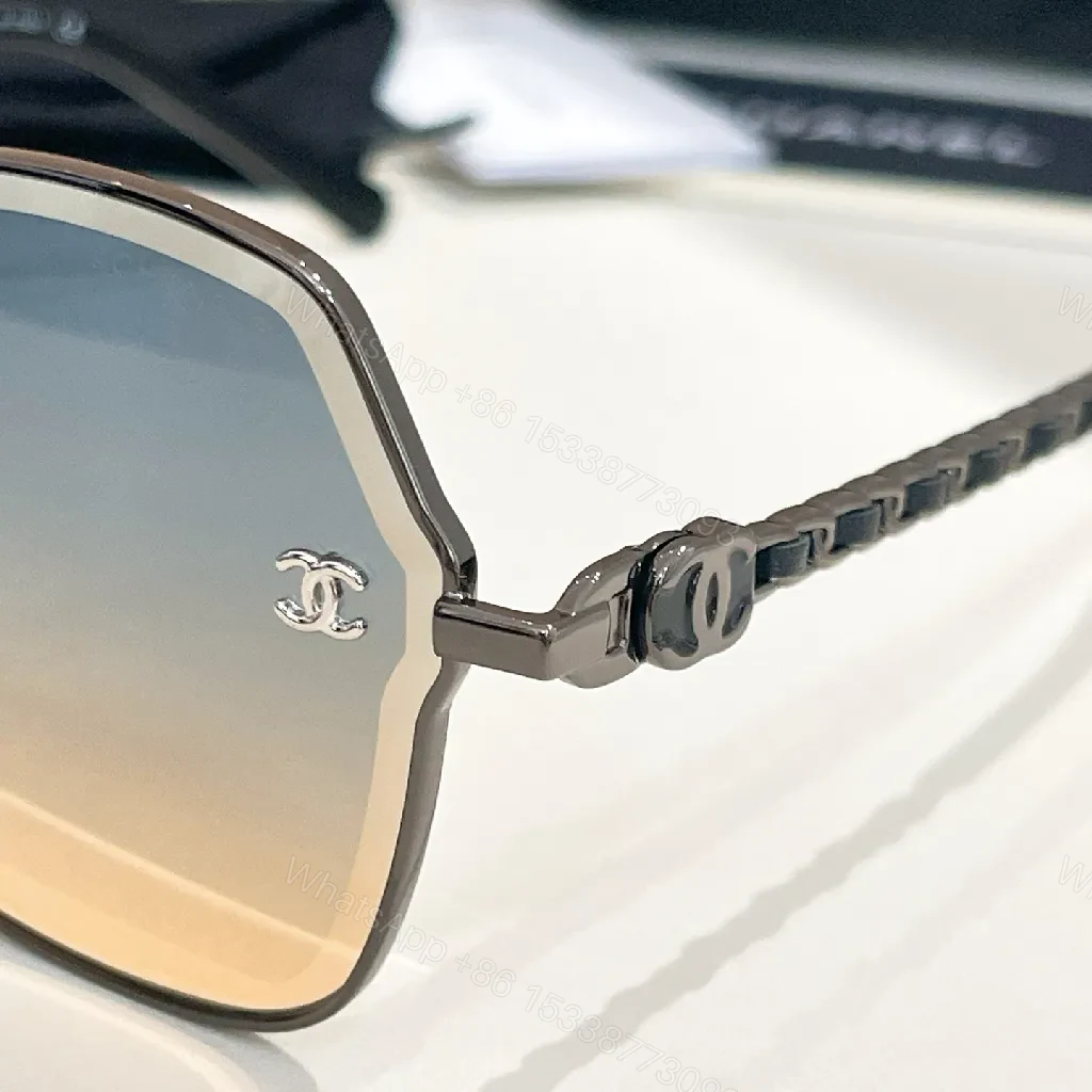 View 6 of Gradient Shield Sunglasses: Modern Luxe, Everyday Comfort