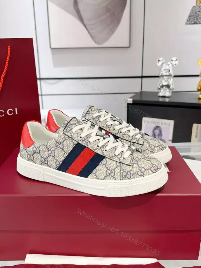 View 2 of MEN’S GUCCI ACE SNEAKER WITH WEB – GC248