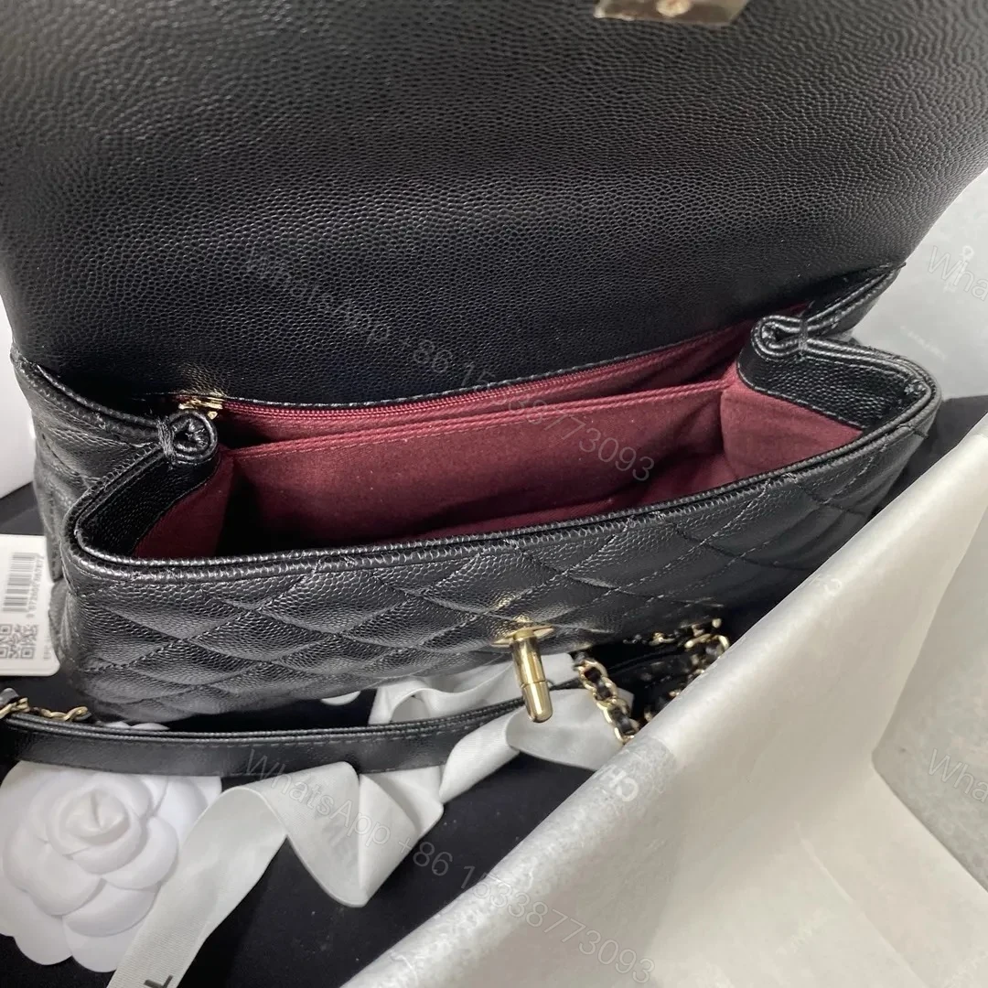 View 6 of Chanel Coco Small Black with Gold Hardware