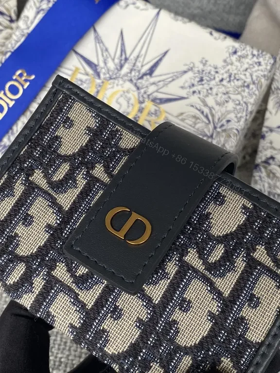 View 9 of Dior Oblique Cardholder: Compact All-Day Organizer