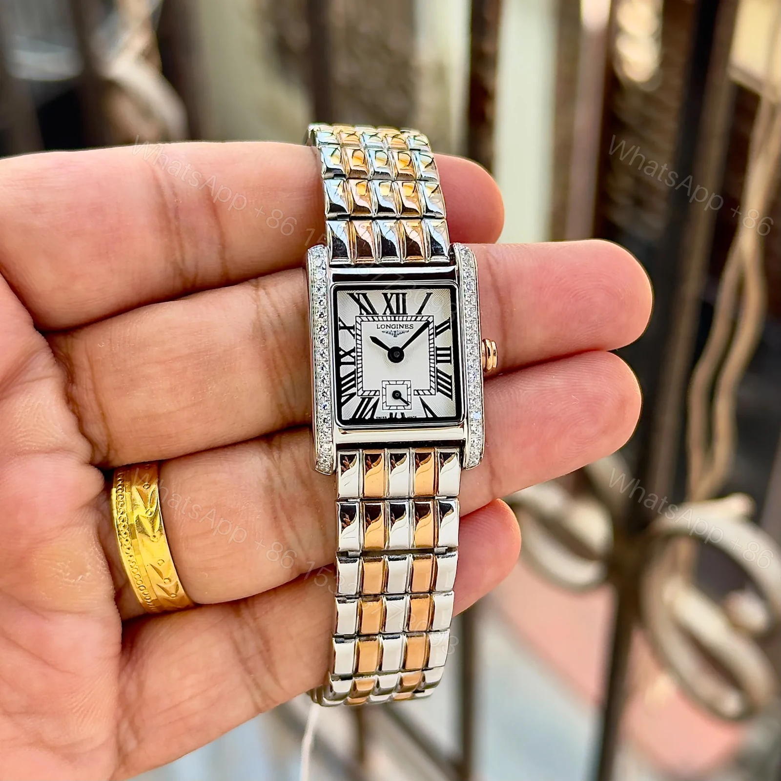 View 2 of Longines Mini DolceVita Rectangular