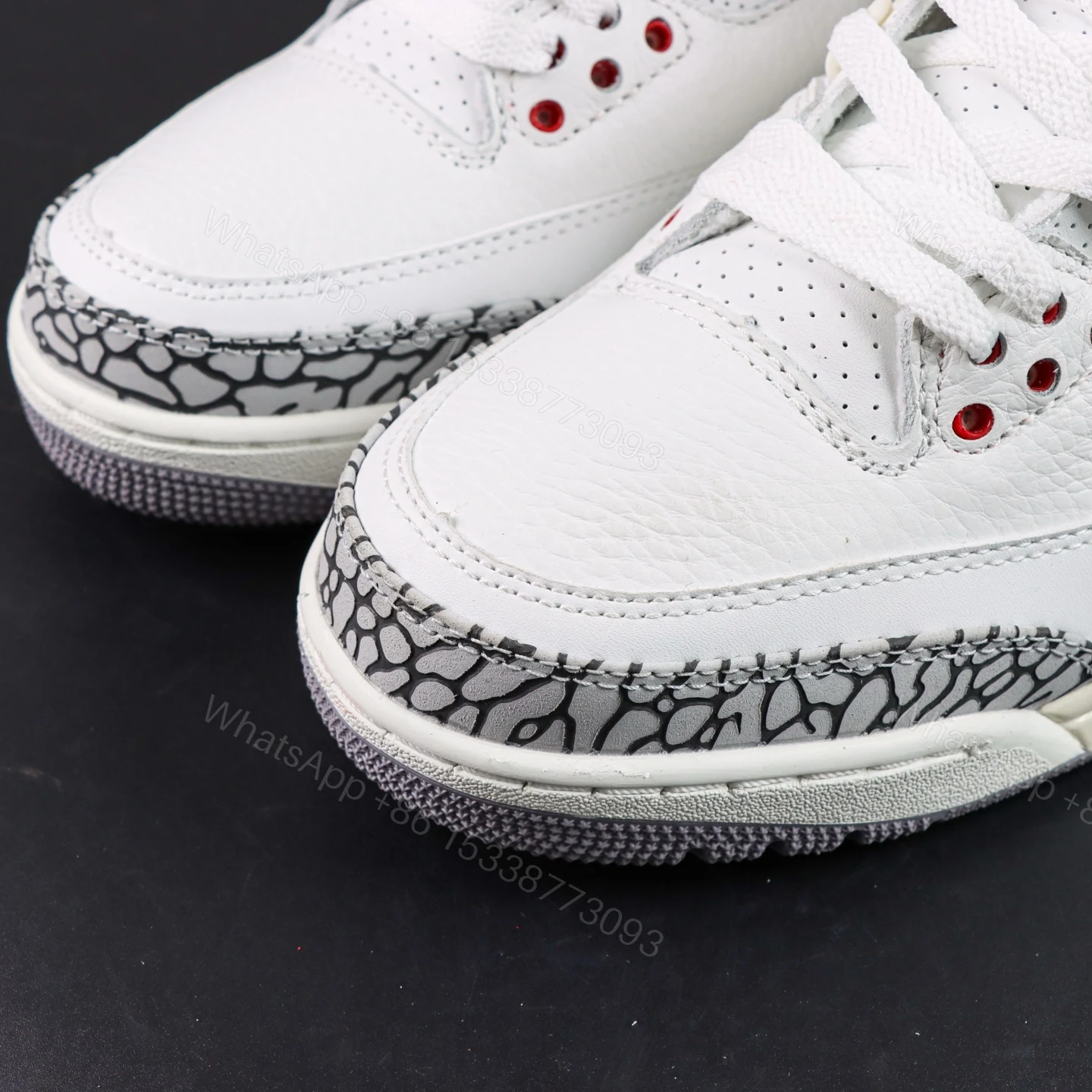 View 5 of AIR JORDAN 3 RETRO “White Cement Reimagined”