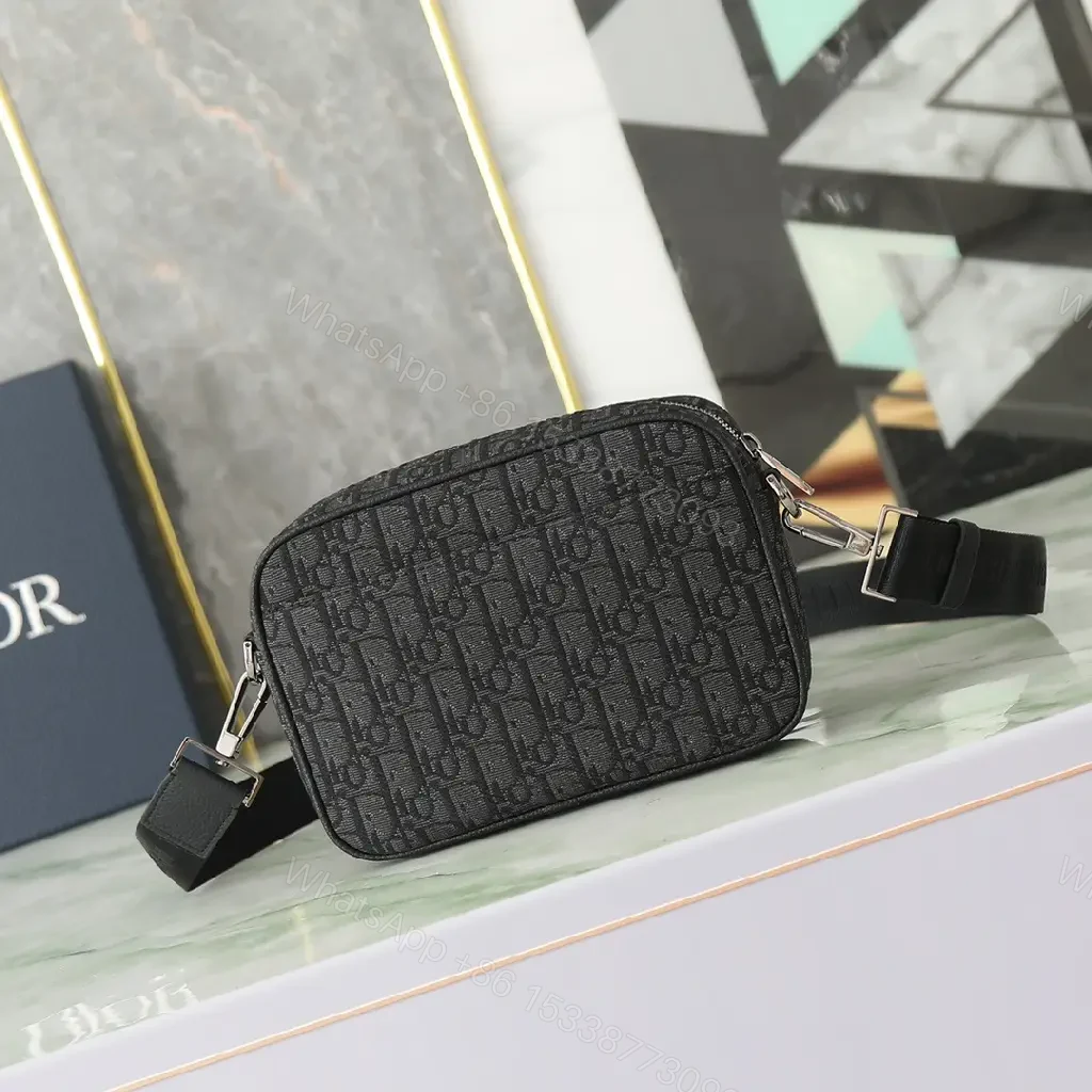 View 6 of Crossbody Black Monogram Mini Bag: Modern Luxury, Everyday Organizing