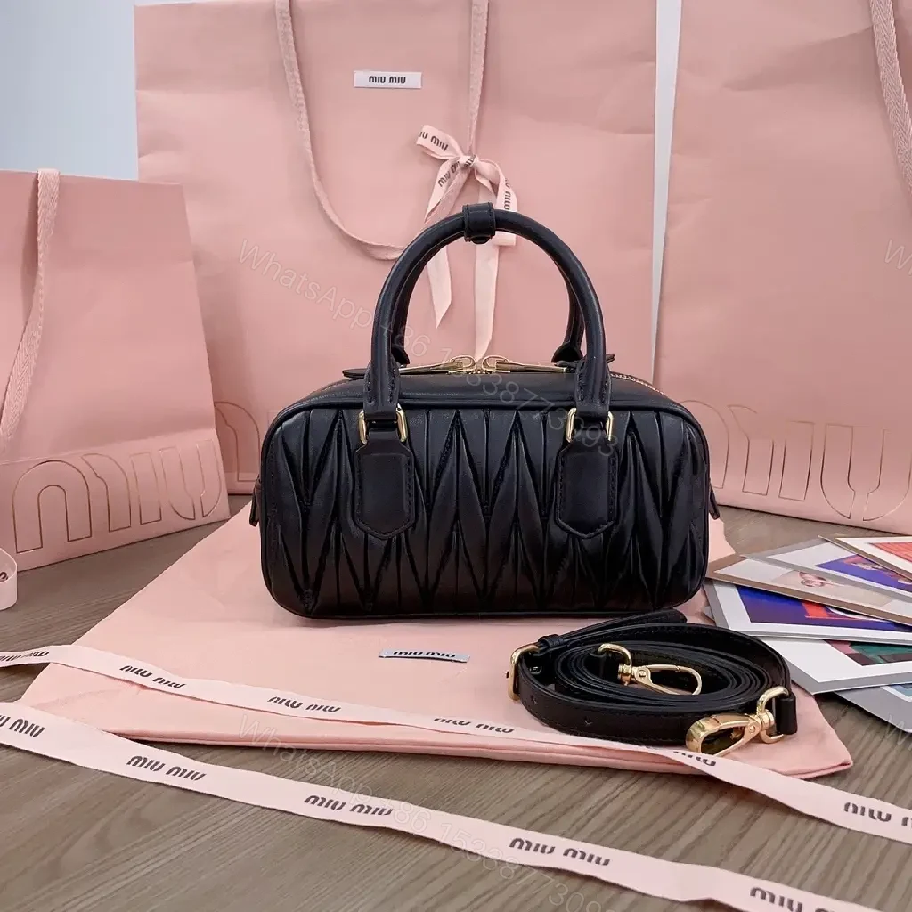 View 5 of Quilted Mini Bag with Gold Hardware: Modern Luxe Everyday