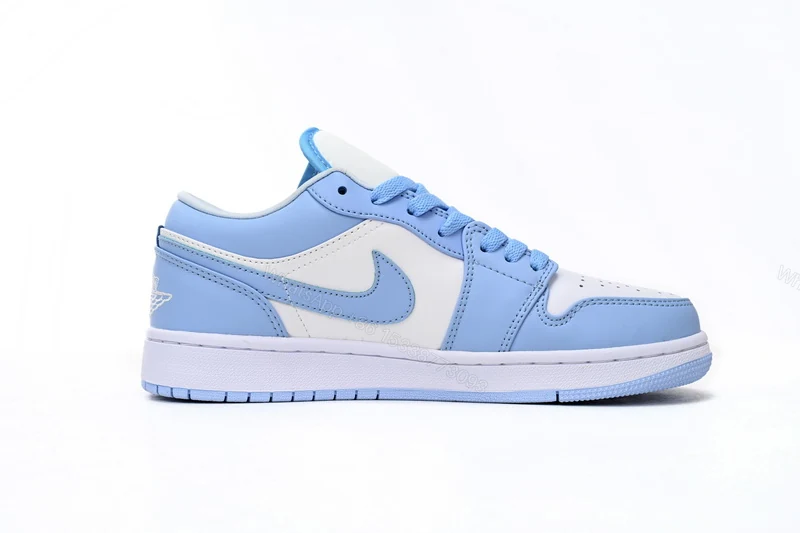 View 2 of Air Jordan 1 Low White Blue DC0774-141