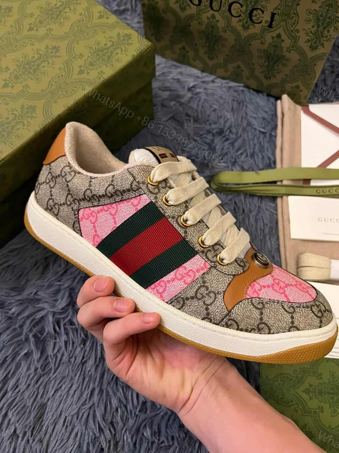 View 5 of Gucci Men’s Screener GG Sneaker – GC131