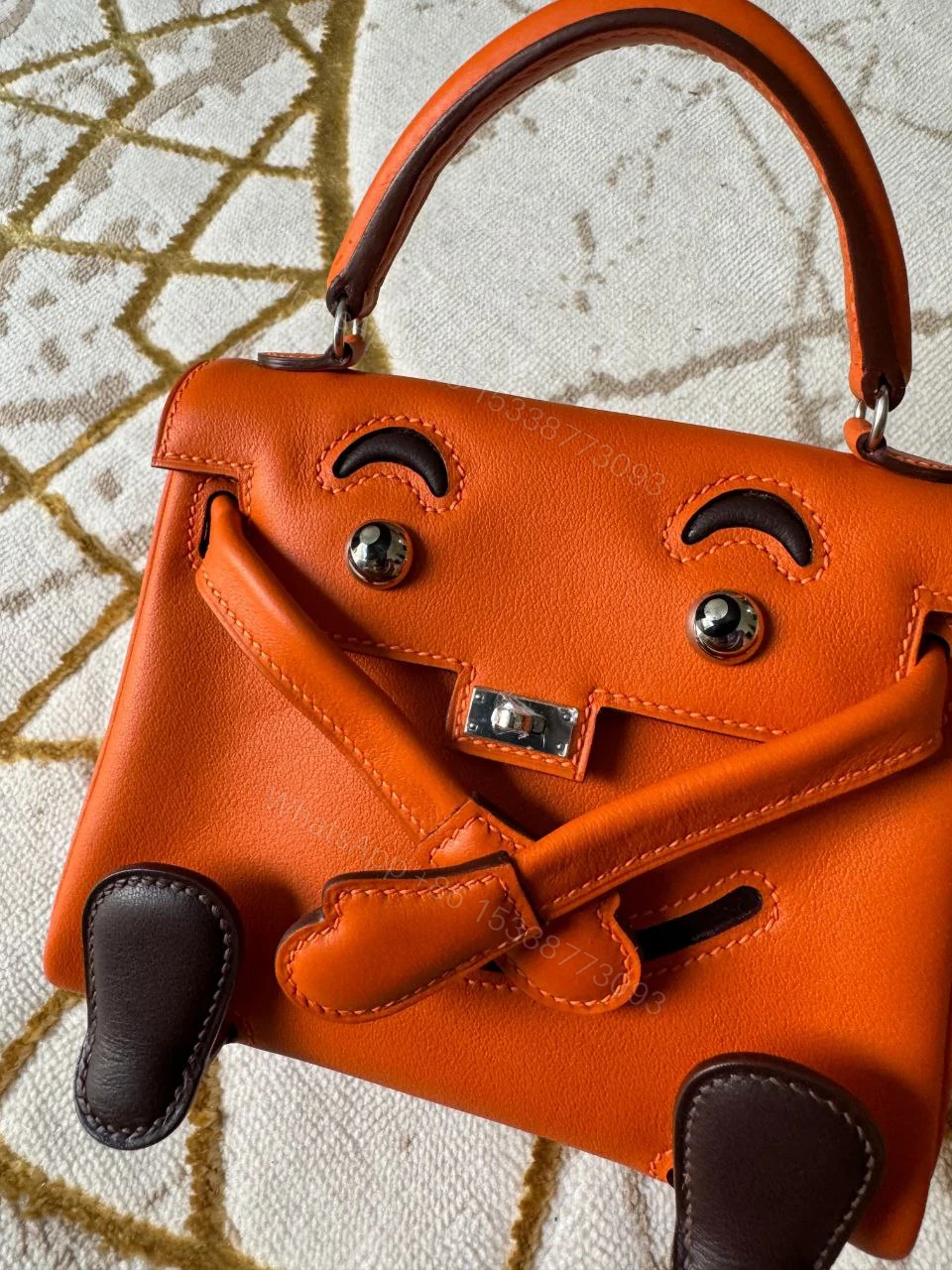 View 5 of DIY Leather Bag Kit – Kelly Doll Bag