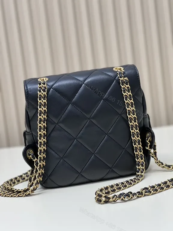 View 3 of Chic Quilted Leather Crossbody: Luxury, Practicality, Timeless Style