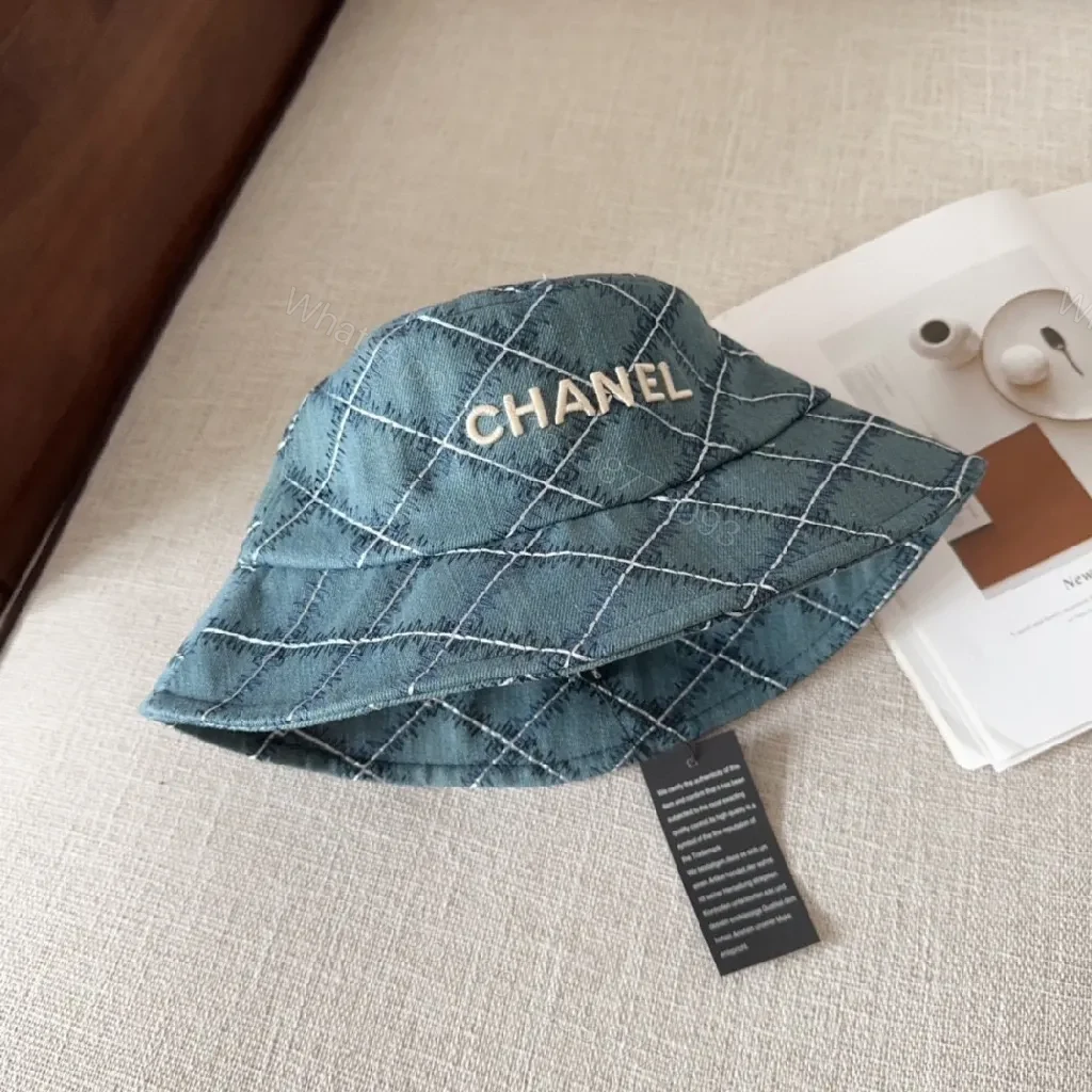 View 7 of Denim Quilted Bucket Hat — Luxe, All‐Season Style