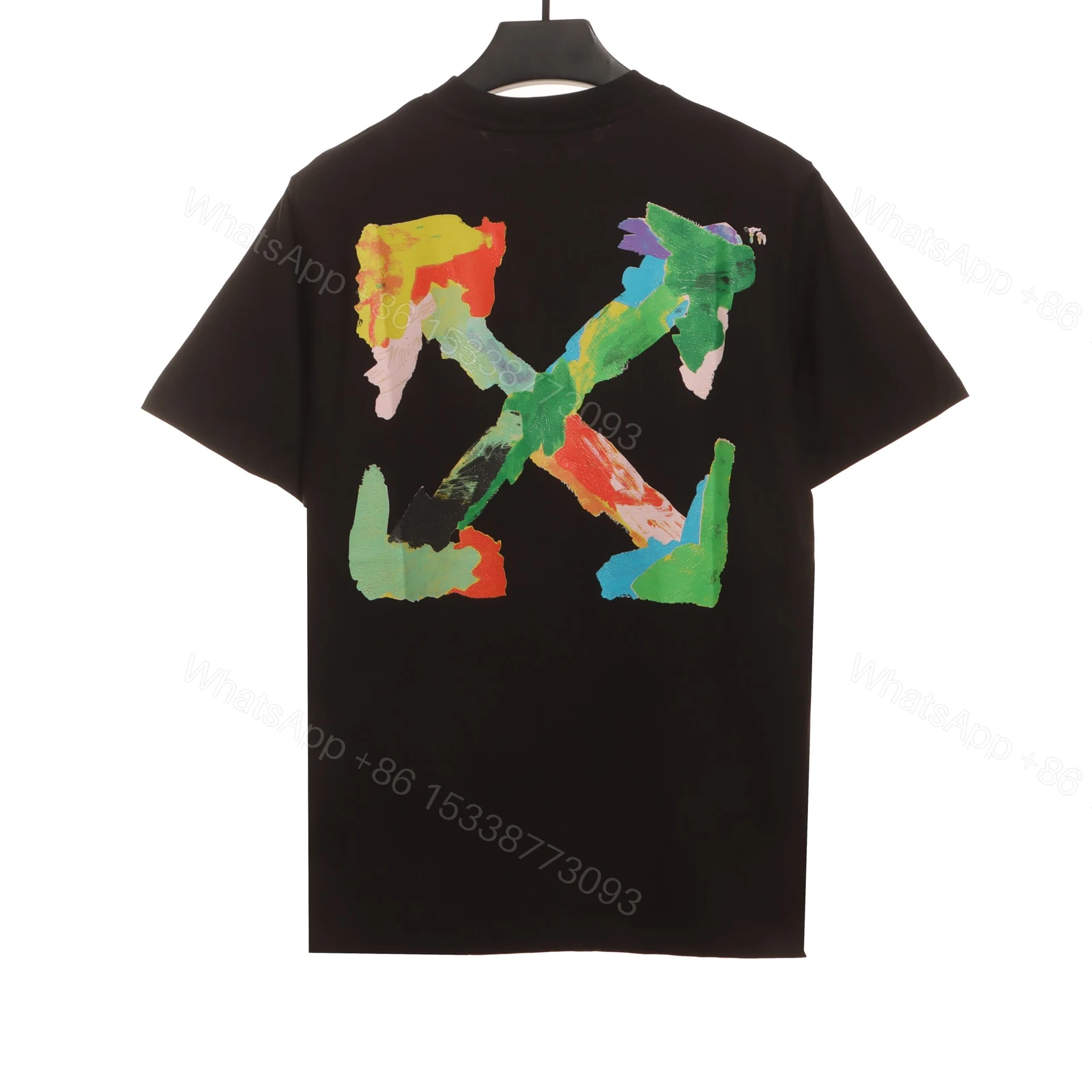 Off-White hand drawn graffiti Print T-Shirt — view 1