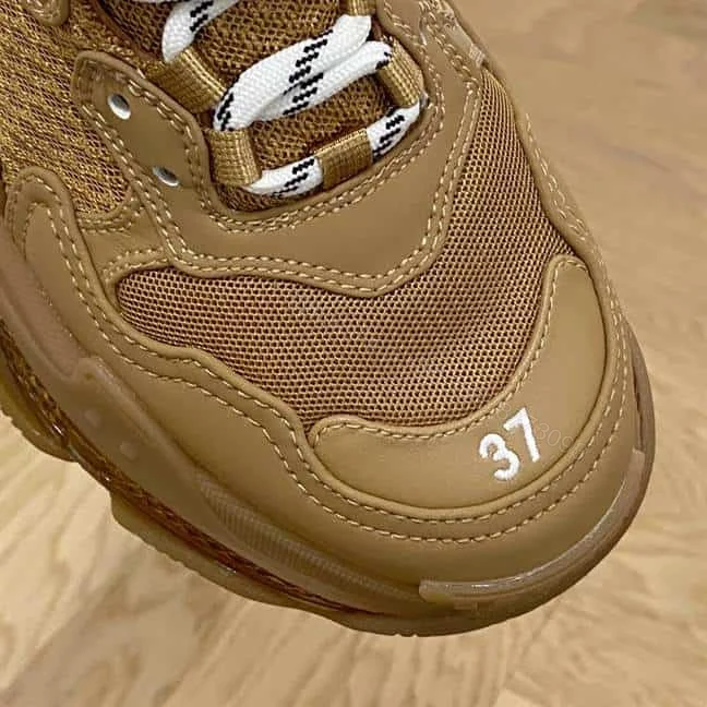 View 5 of BALENCIAGA MEN’S TRIPLE S SNEAKER CLEAR SOLE – BB184