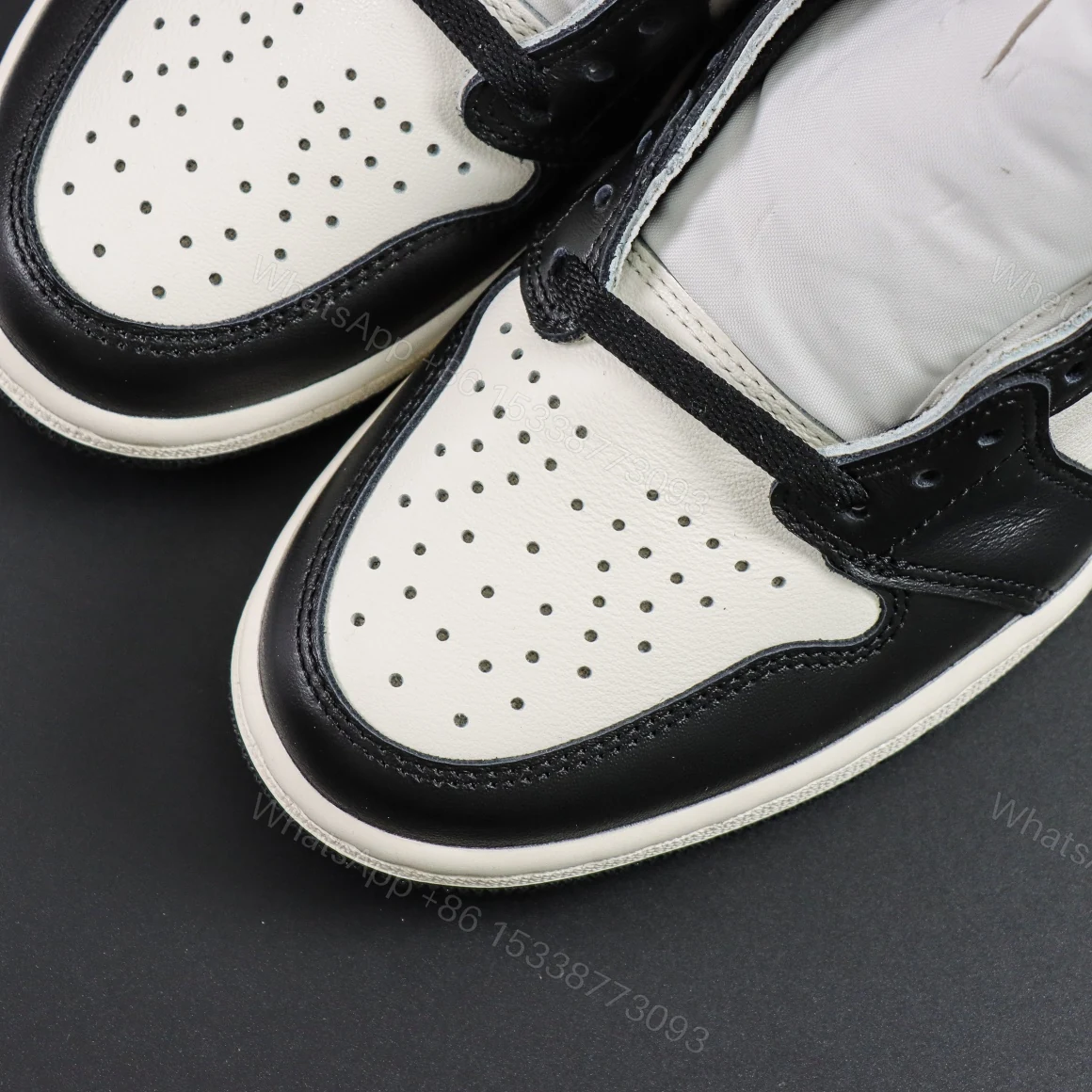 View 5 of Air Jordan 1 Retro High OG “Dark Mocha” Reps