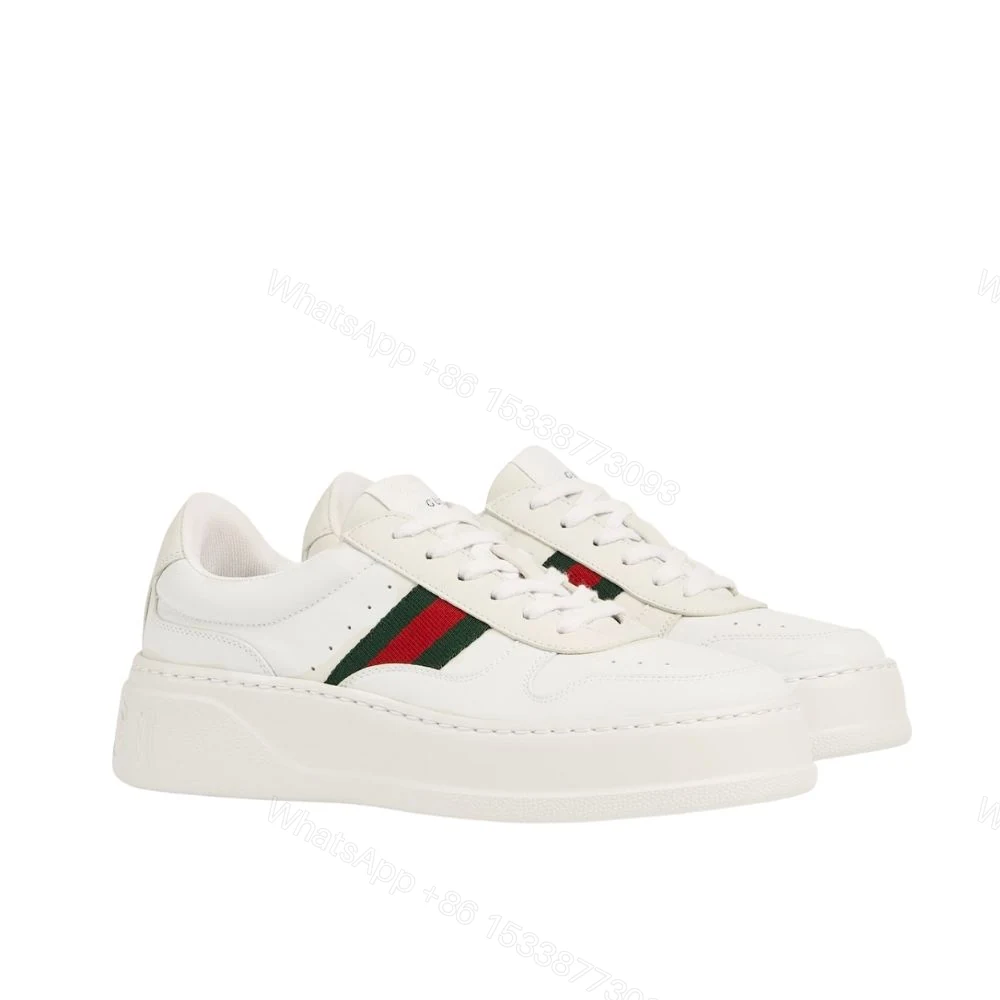 Gucci Women Chunky Trainers White Leather — view 1