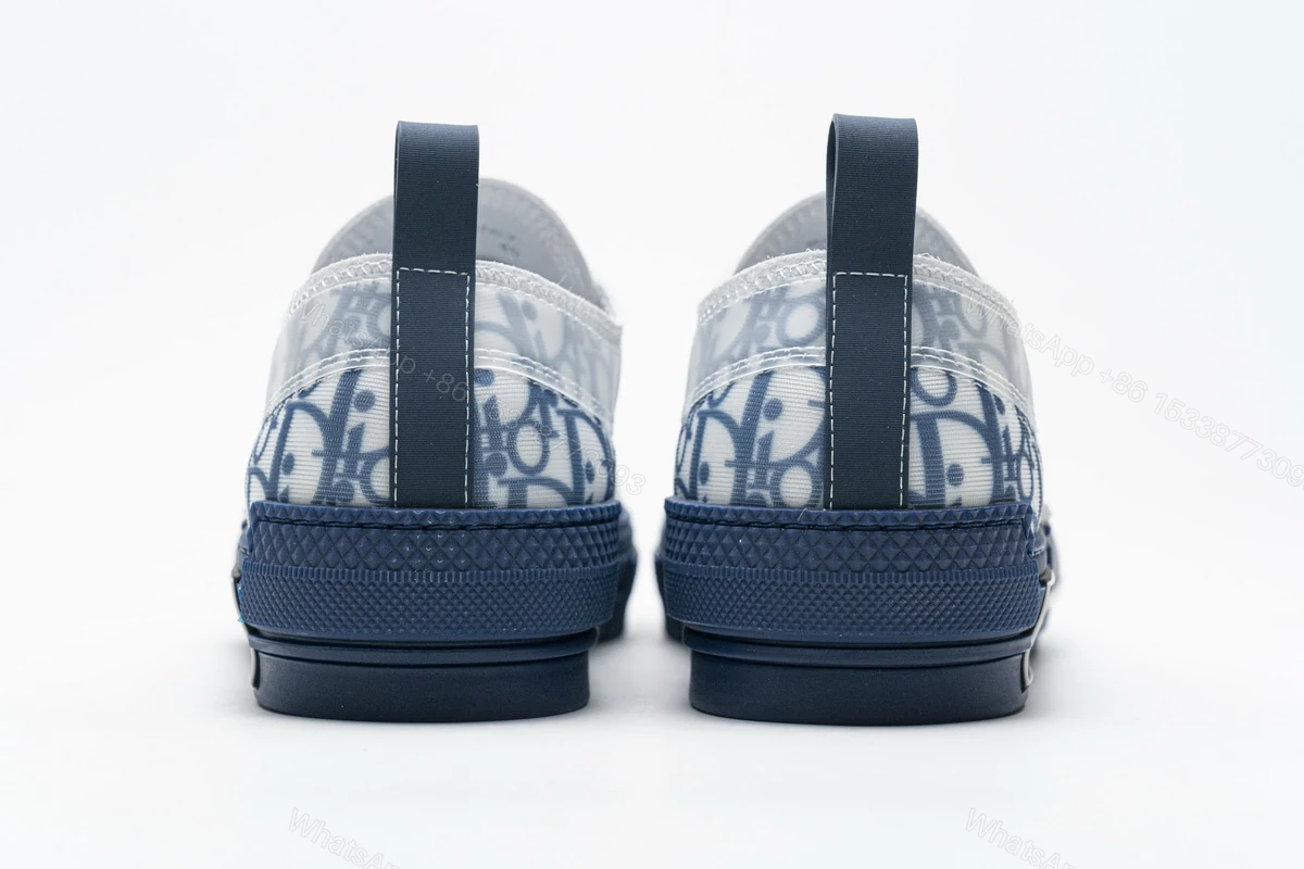 View 4 of Dior B23 HT Oblique Transparency LOW T00962H565 White Blue