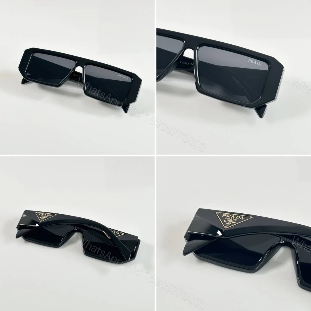 View 2 of First Copy Prada132 Black Sunglasses