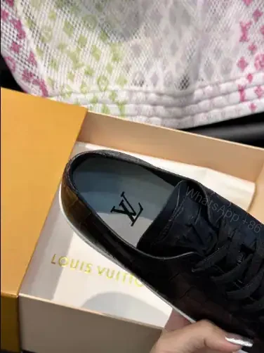 View 4 of LOUIS VUITTON RESORT SNEAKERS IN BLACK – LSVT344