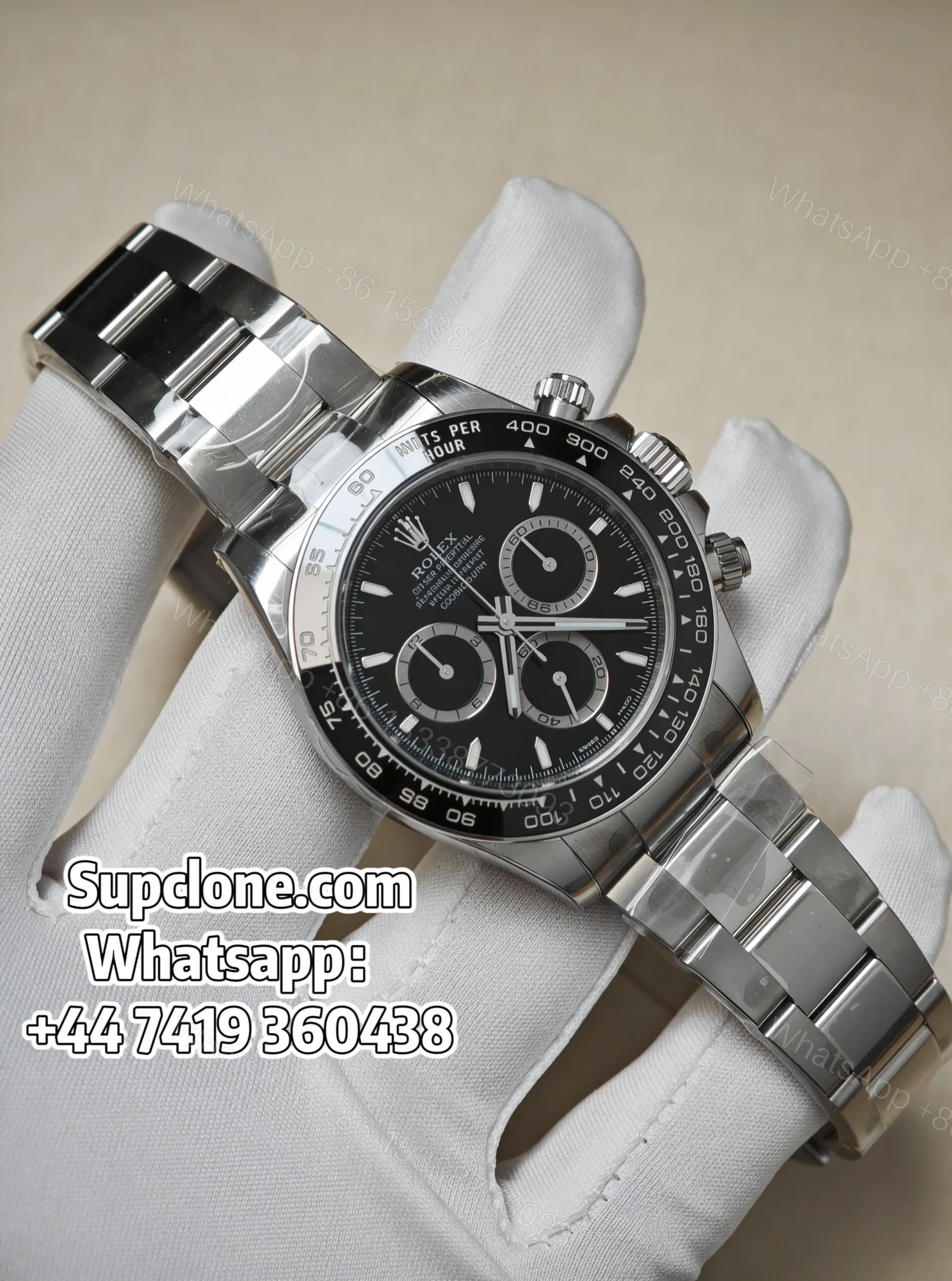 Rolex Super Clone 1:1 Daytona M126500ln-0002 4131 Movement — view 1