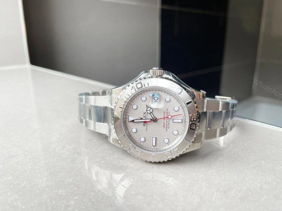 View 3 of JF FACTORY 1:1 Rolex Yacht-Master 116622 Best Edition Silver Dial SH3135