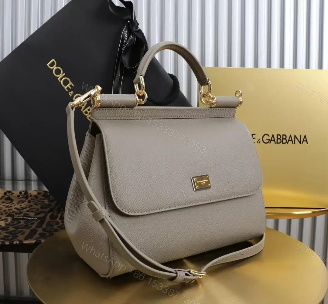 View 5 of Dolce & Gabbana Small Sicily handbag in dauphine calfskin