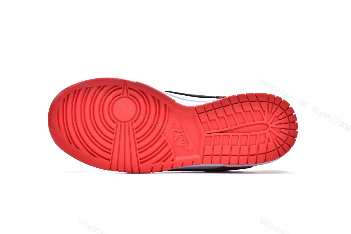 View 4 of Nike Dunk Low Black Red DO7412-221