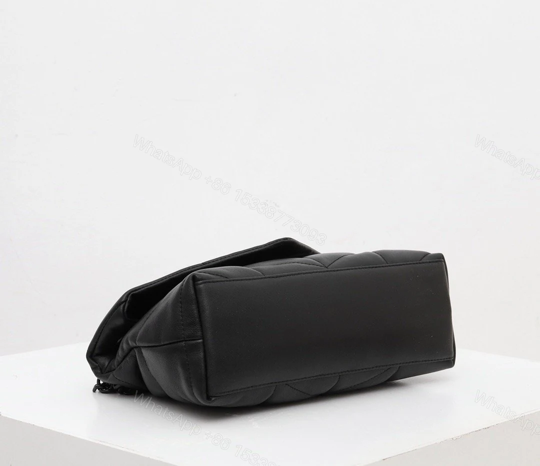 View 7 of Saint Laurent Medium Loulou Puffer Quilted Chain Bag