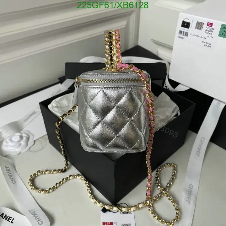 View 7 of Chanel Vanity Bag with Chain Mirror XY98754