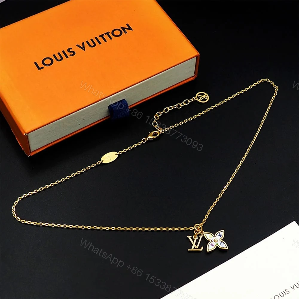 View 5 of LV x TM Monogram Multicolor Necklace