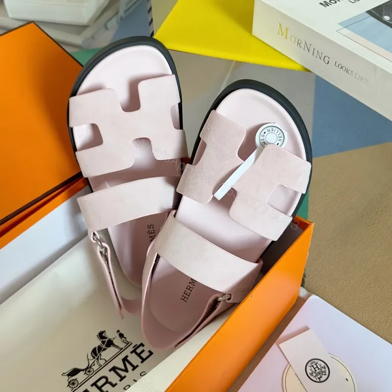 View 2 of Soft Sandals: Luxury Geometric Cutouts, Premium Comfort Sandal