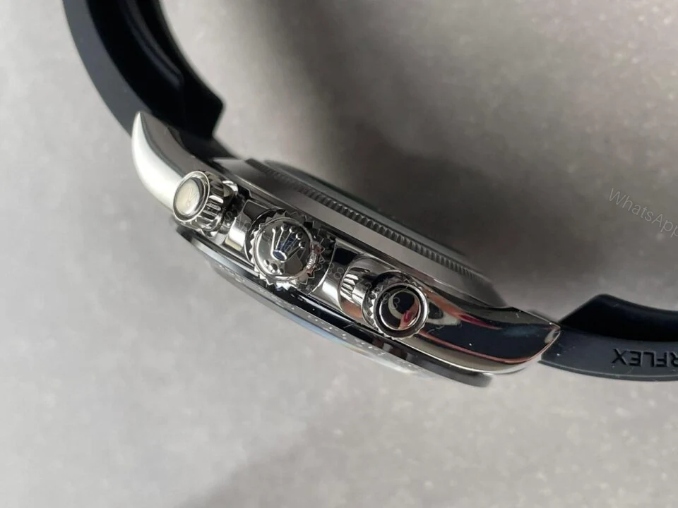 View 10 of BTF factory 1:1 Rolex Daytona SS116500LN Best Black Dial Diamond Markers A4130