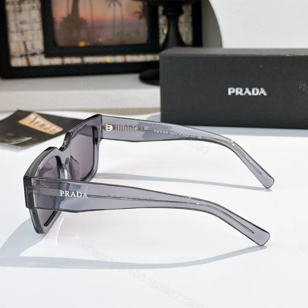 View 7 of Bold Blocky Frames Sunglasses, Black Acetate, Luxe Streetwear