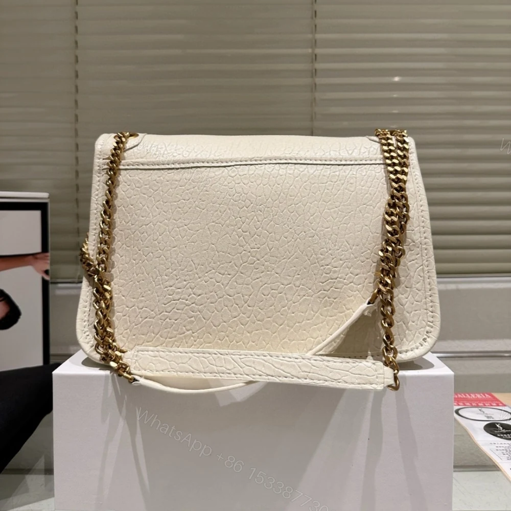View 4 of Saint Laurent Niki Vintage Medium In Grained White 28Cm 633178Aacyt9207