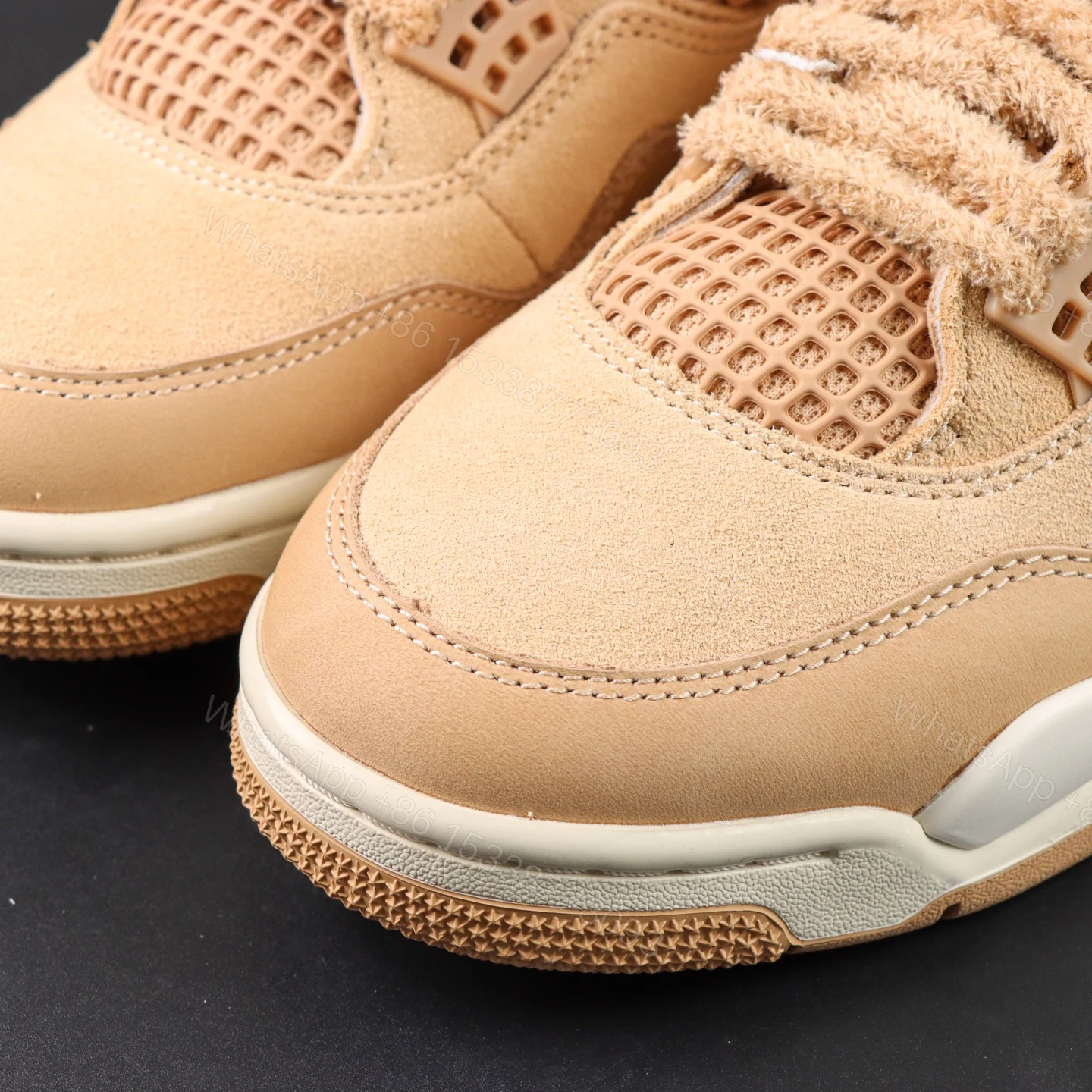 View 4 of Air Jordan 4 Retro Cozy Girl Reps