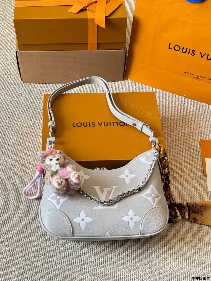 View 4 of Louis Vuitton Boulogne PM handbag in Monogram Empreinte
