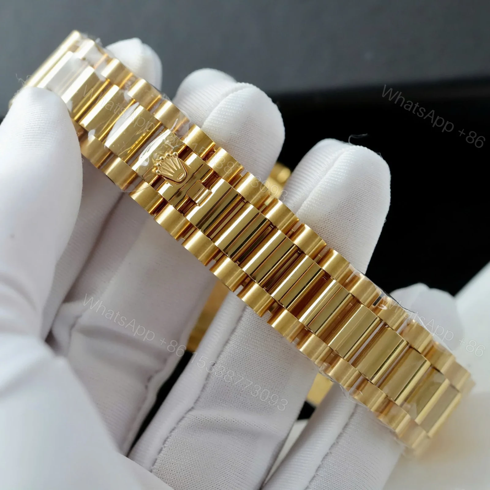 View 8 of Replica Rolex Day-Date II Green Dial 128238 36 mm